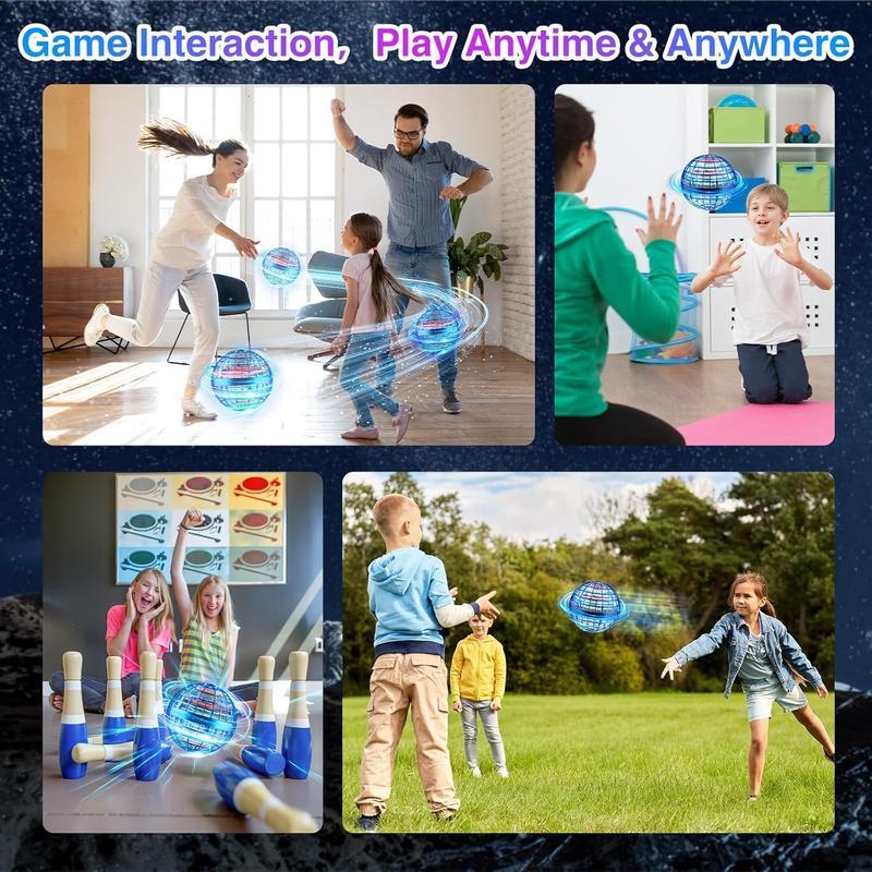 Portable Glow Flying Ball for Campfire Games