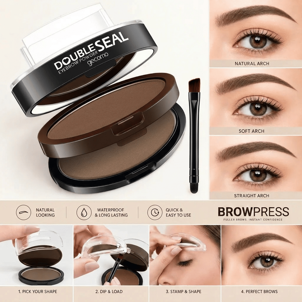 Double™ Brow Stamp Kit — Perfect Brows in Seconds